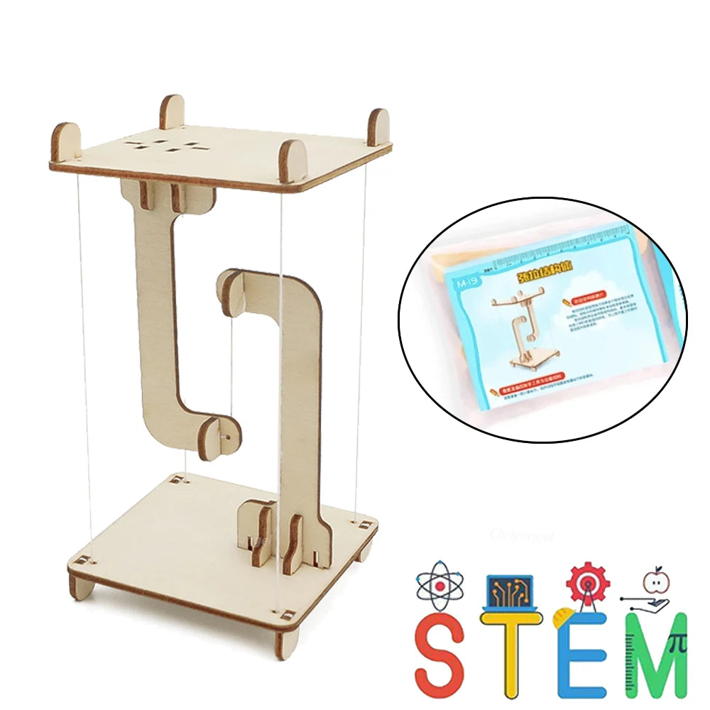 STEM Anti-Gravity Tensegrity Floating Table DIY Kit – Hands-On Physics Model for Kids - Kidz Garage