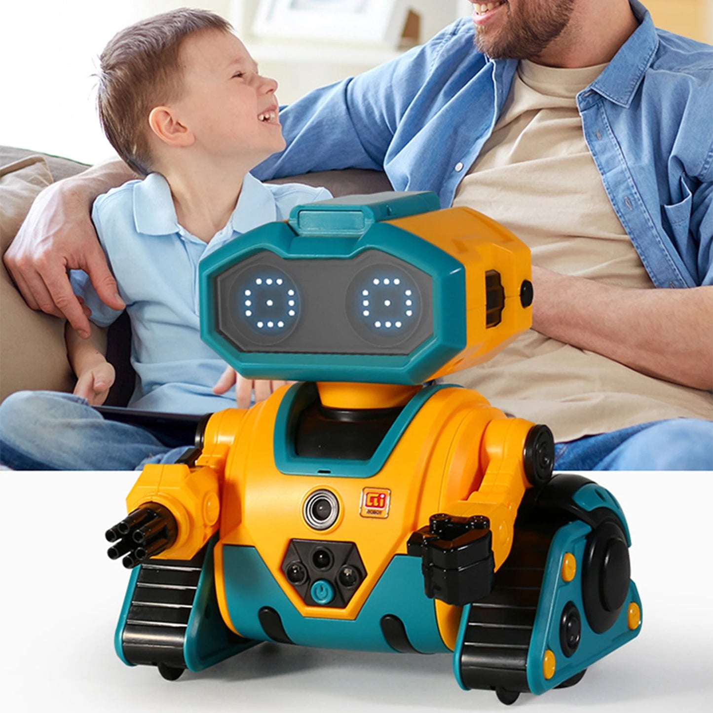 Interactive Voice-Enabled Programmable Robot for Kids – Touch & App-Controlled with Dance and Dialogue Functions - Kidz Garage