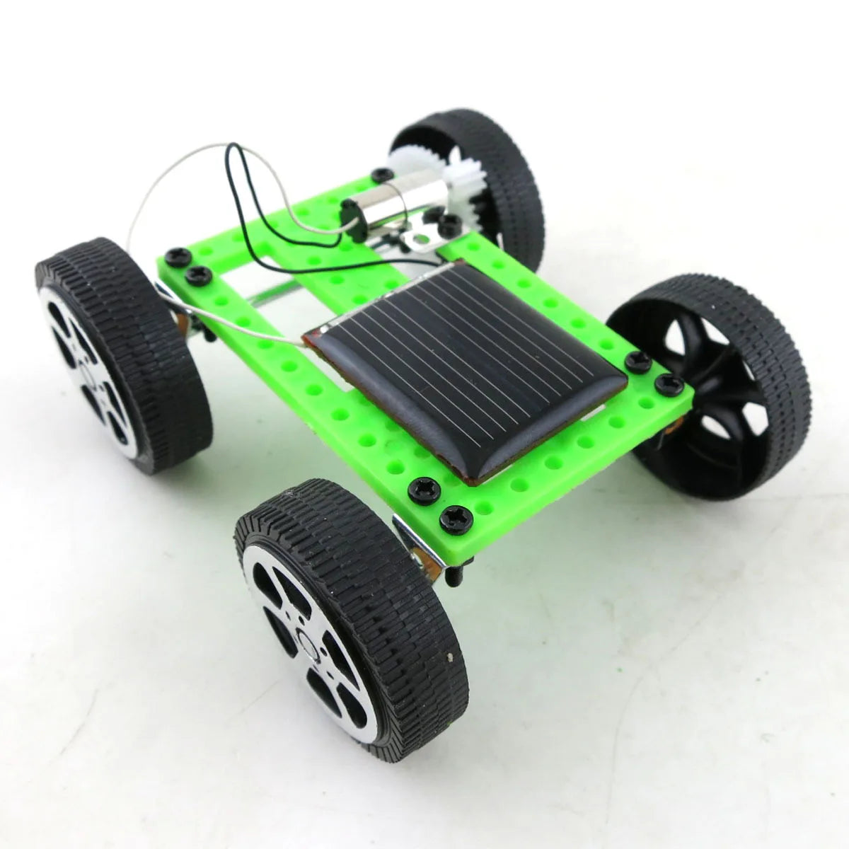 DIY Handmade Assembled Solar Energy Toy Car – Creative Science Physical Gizmo Learning Kit for Kids - Kidz Garage