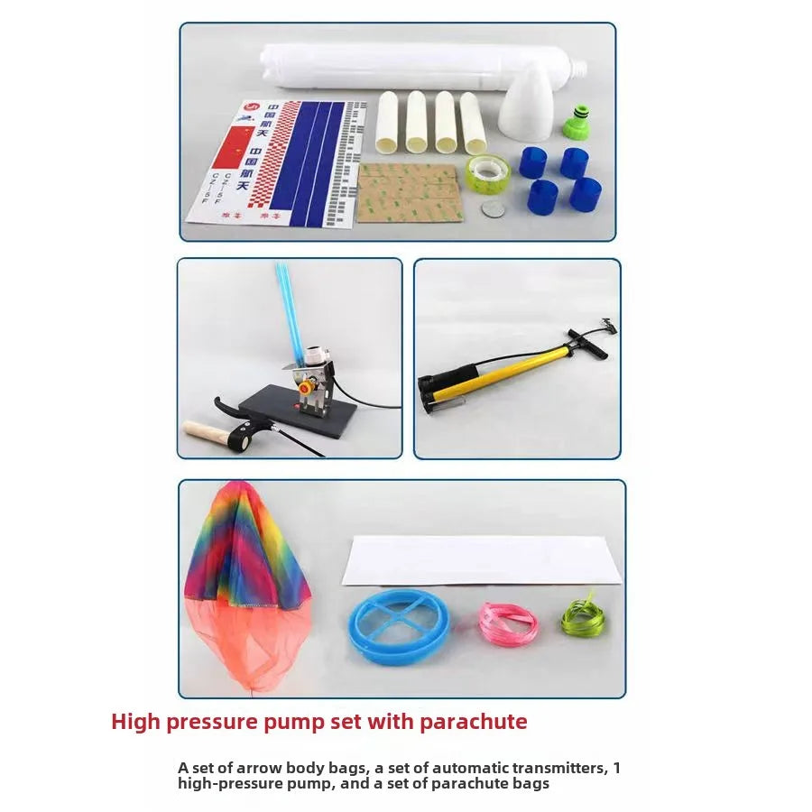 Water Jet Rocket Launcher – High-Flying Outdoor STEM Toy for Kids - Kidz Garage