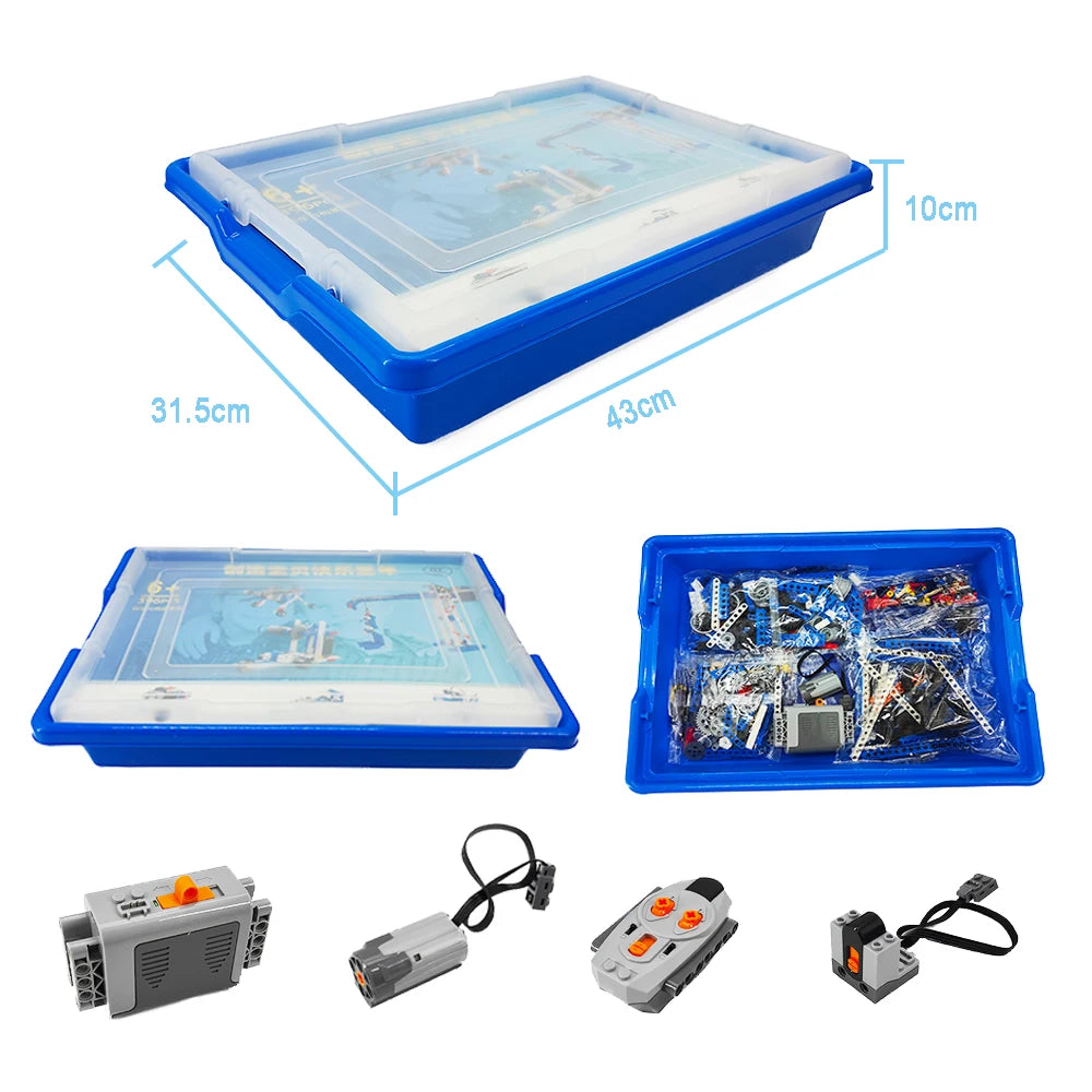 High-Tech Robotics - STEM Education - Building Block Toys - Kidz Garage