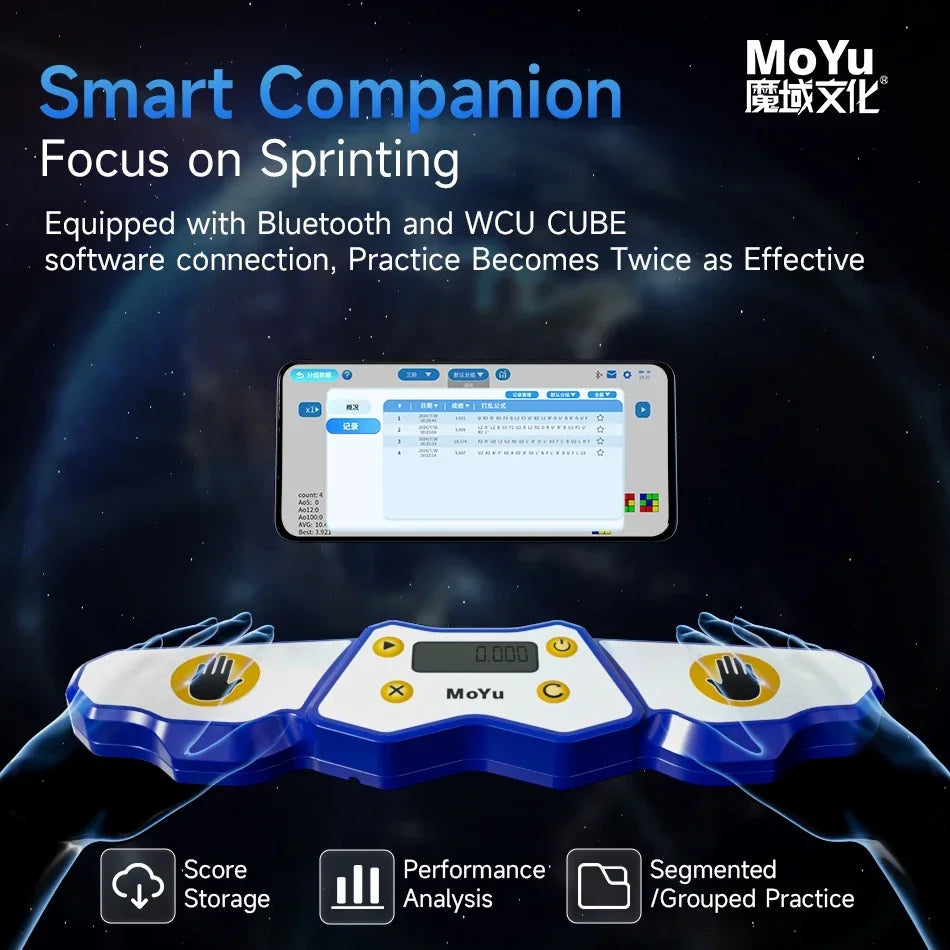 AI Timer Magic Speed Cube – Competition Training Educational Toy - Kidz Garage