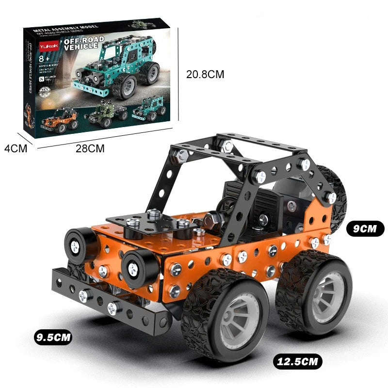 3D Puzzle Off-Road Model Car Kit - Stem DIY TOY - Kidz Garage