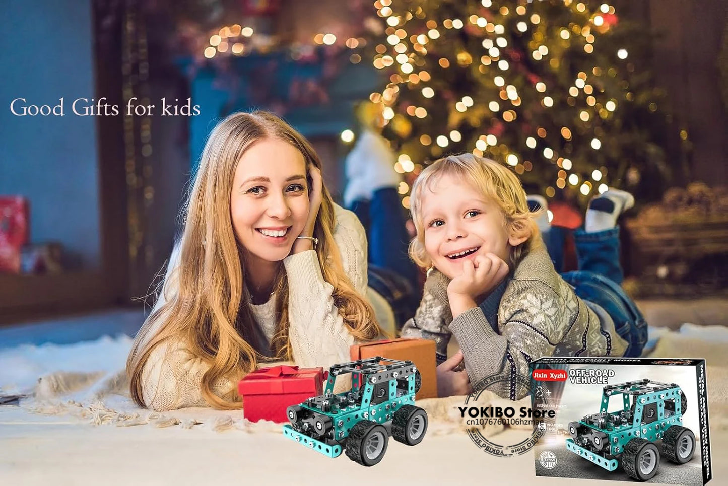 3D Puzzle Off-Road Model Car Kit - Stem DIY TOY - Kidz Garage