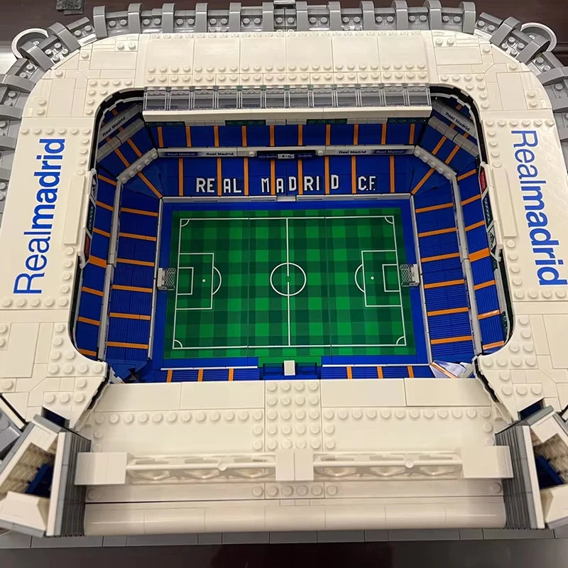 Real Madrid Santiago Stadium Model – 5876pcs Building Block Set - Kidz Garage