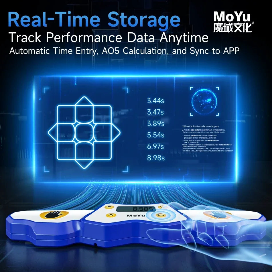 AI Timer Magic Speed Cube – Competition Training Educational Toy - Kidz Garage