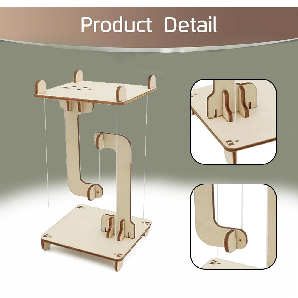 STEM Anti-Gravity Tensegrity Floating Table DIY Kit – Hands-On Physics Model for Kids - Kidz Garage