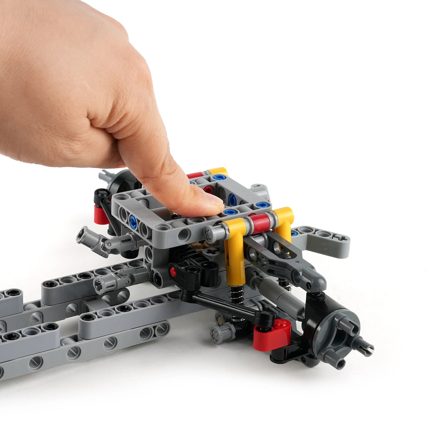 4WD Suspension & Differential Steering Axle Building Kit - Educational STEM Toy - Kidz Garage