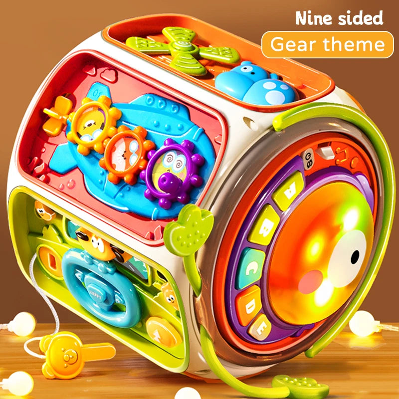 Baby Cell Phone Toy – Musical Light-Up Educational Phone for Toddlers - Kidz Garage