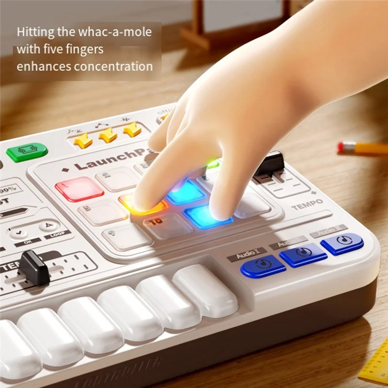 Kids DJ Mixer Controller – Electronic Organ & Music Entertainment Toy with Bluetooth - Kidz Garage