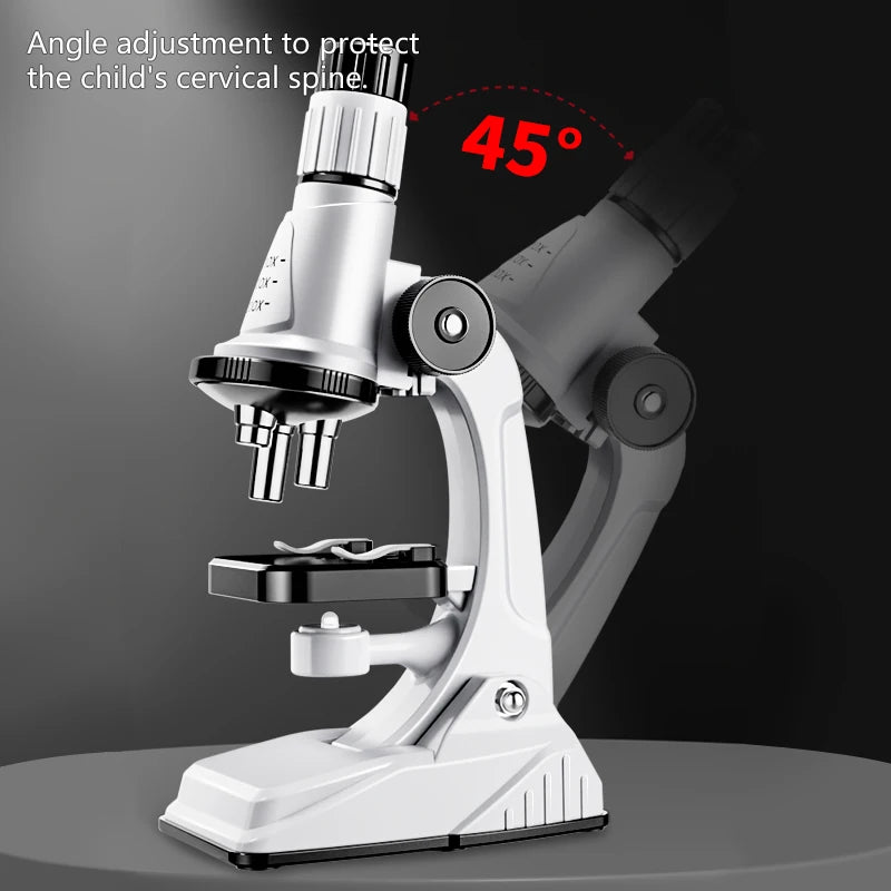 Kids Science Microscope Toy – STEM Learning Kit for Young Explorers (Ages 3+) - Kidz Garage