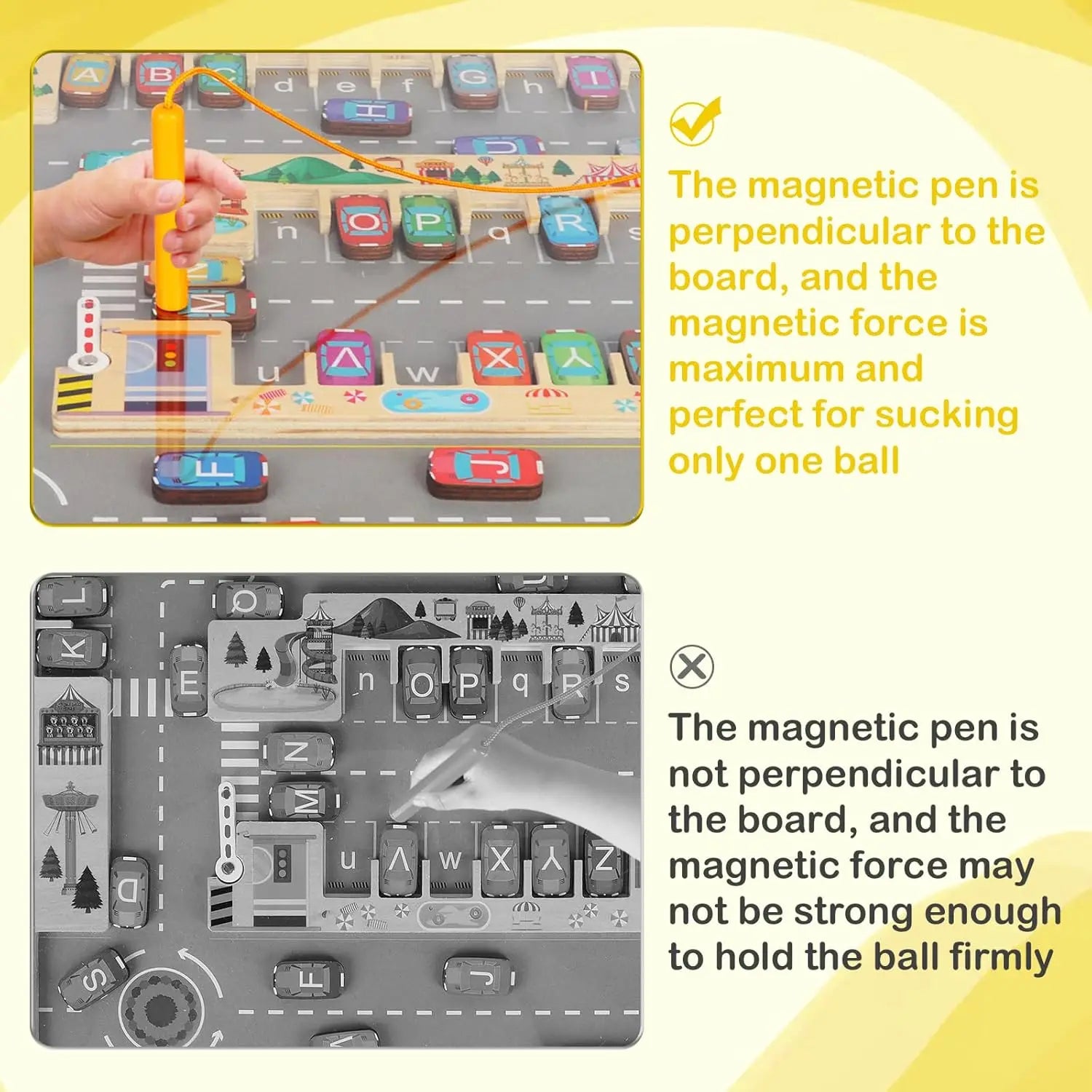 Montessori Magnetic Alphabet Maze Puzzle – Educational Toy - Kidz Garage