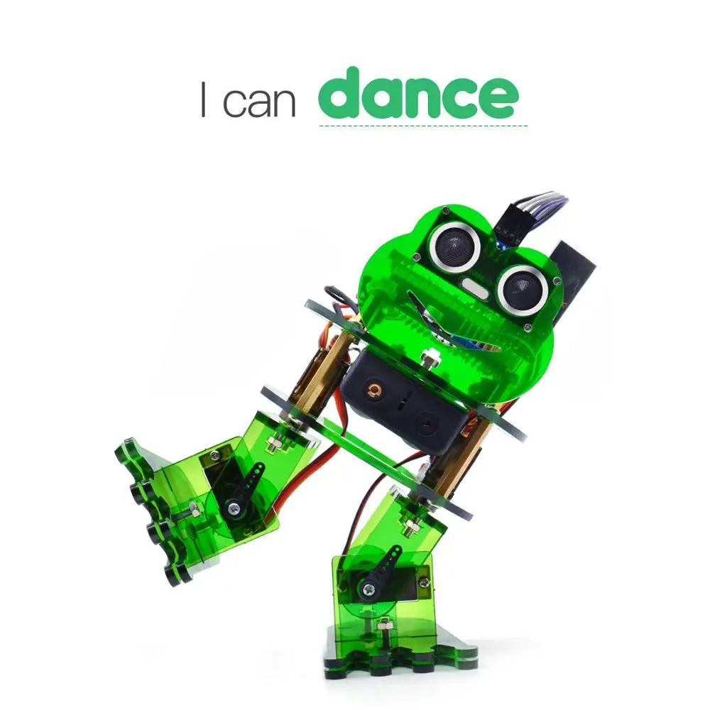 Frog Robot With Graphical Programming for Arduino Nano – DIY STEM Educational Robotics Kit - Kidz Garage