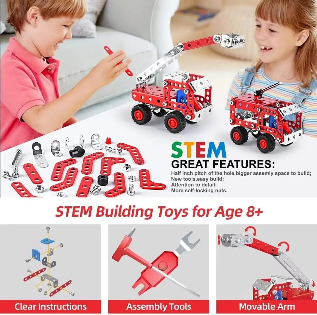 Creative DIY 3D Model Building Blocks – Variable Shape Assembly Toy for Kids - Kidz Garage