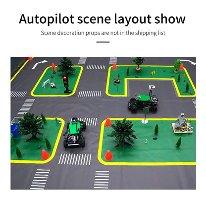 ROS-Enabled Ackermann Steering Robot with AI Model Training & Vision Recognition - Kidz Garage