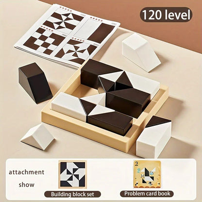 120-Level Hidden Block Brain Puzzle (Ages 6+) - Kidz Garage