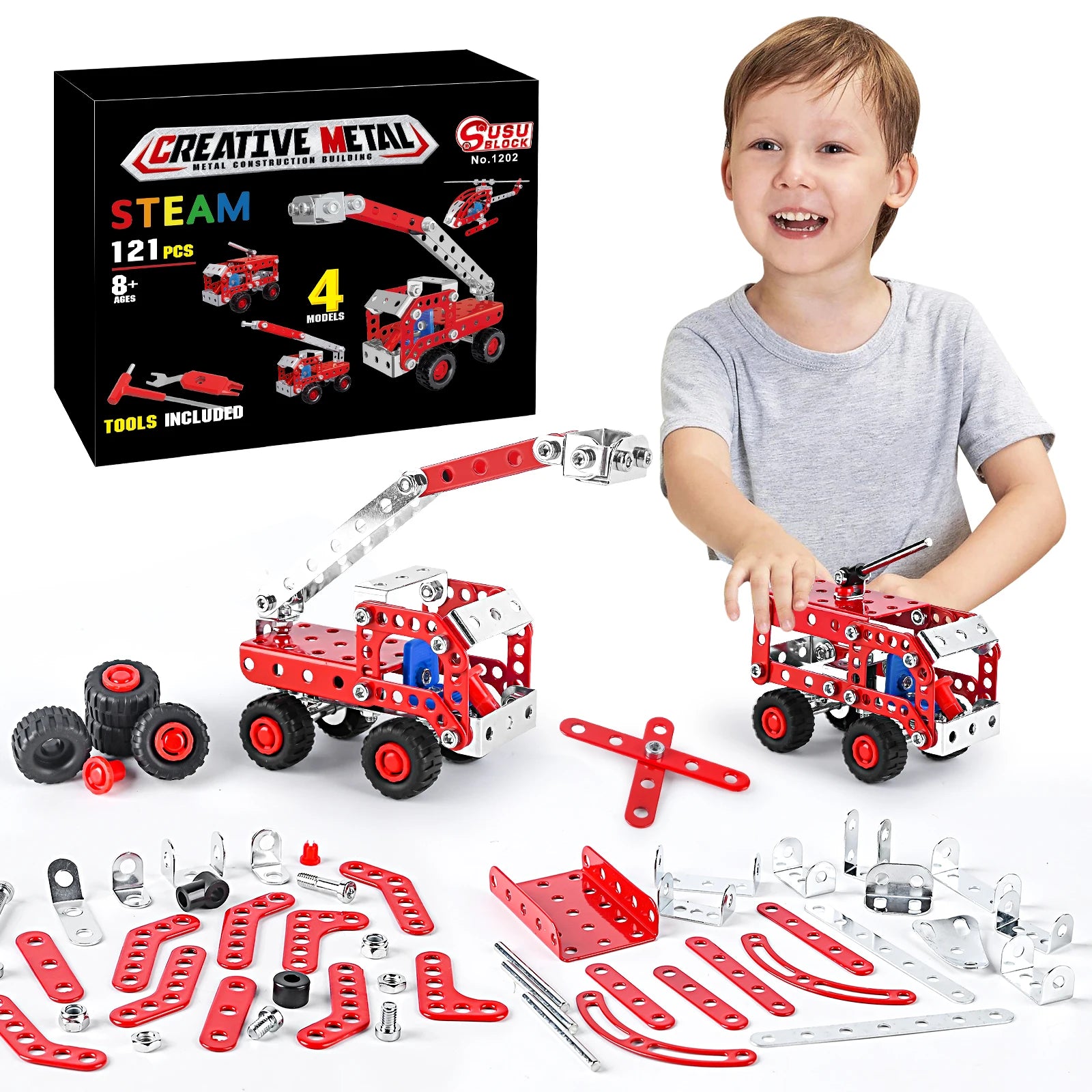 Creative DIY 3D Model Building Blocks – Variable Shape Assembly Toy for Kids - Kidz Garage