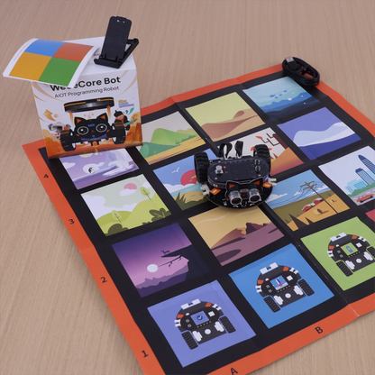 AI STEM Coding & Drawing Robot Kit with Voice, Scratch & Python Programming | IoT & STEAM Education for Kids - Kidz Garage