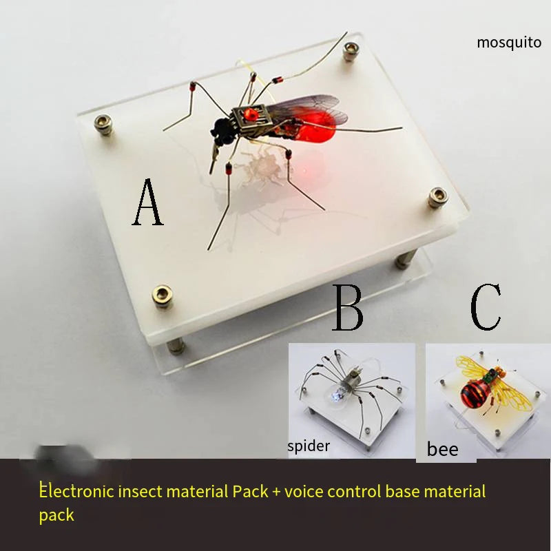 STEAM DIY Robotic Insects Kit – Buildable Electronic Animal for Kids’ School Projects & Competitions - Kidz Garage