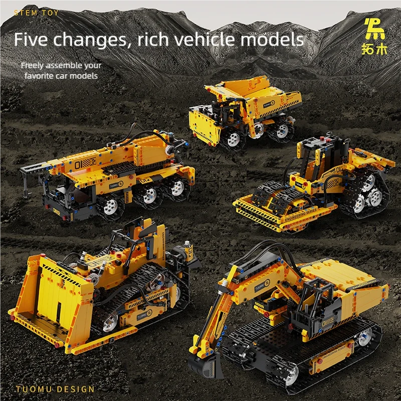 Multi-Axis Programmable Robotic Arm Building Blocks – STEM Learning Kit - Kidz Garage