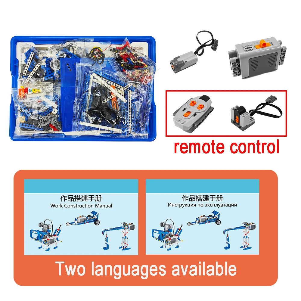 High-Tech Robotics -  STEM Education - Building Block Toys - Kidz Garage