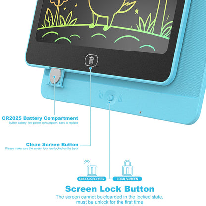 Erasable Electronic Drawing Board for Learning & Creativity - Kidz Garage