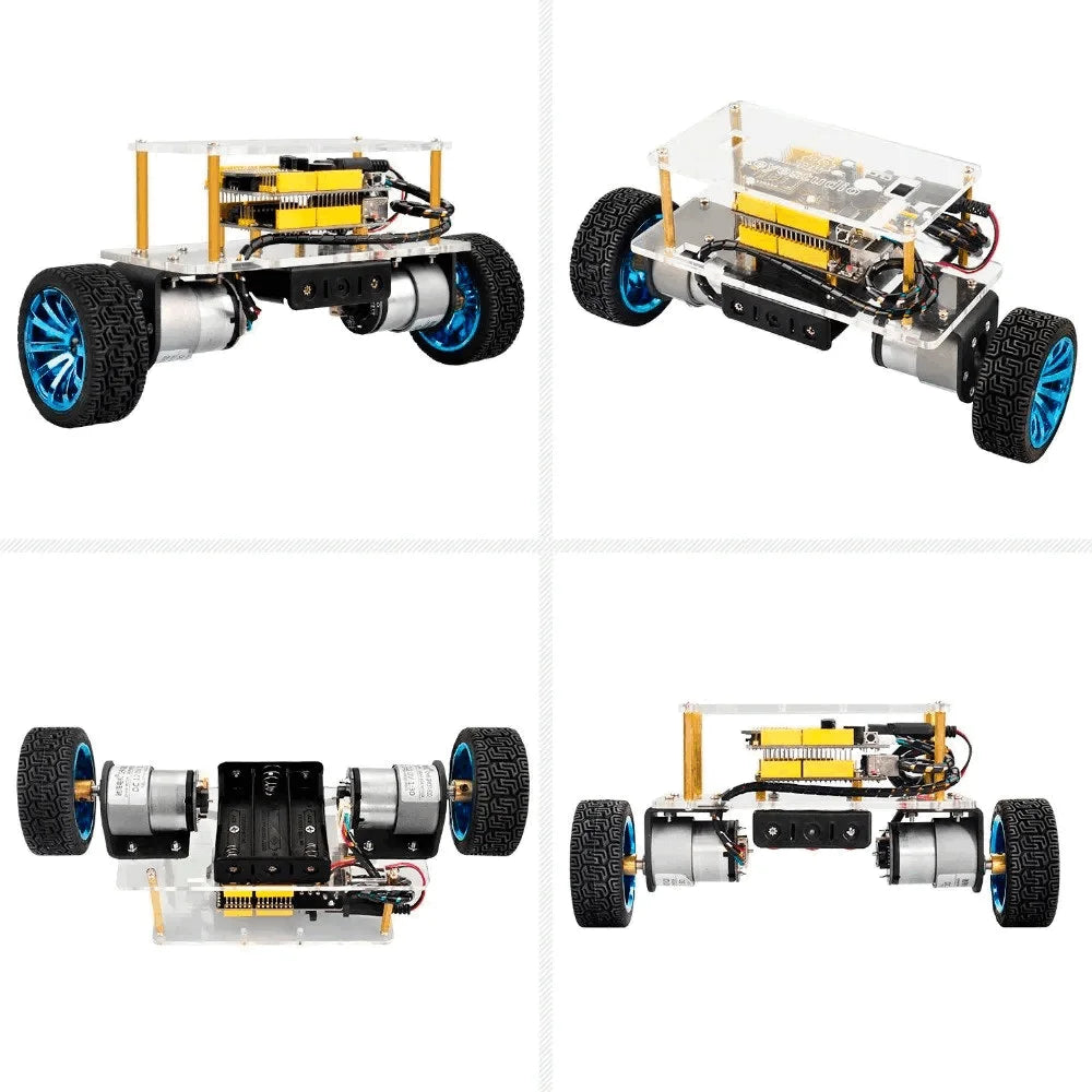 Self-Balancing Robot Car Kit for Arduino – STEM DIY Electronics Set with Bluetooth Control, Robotics Programming - Kidz Garage