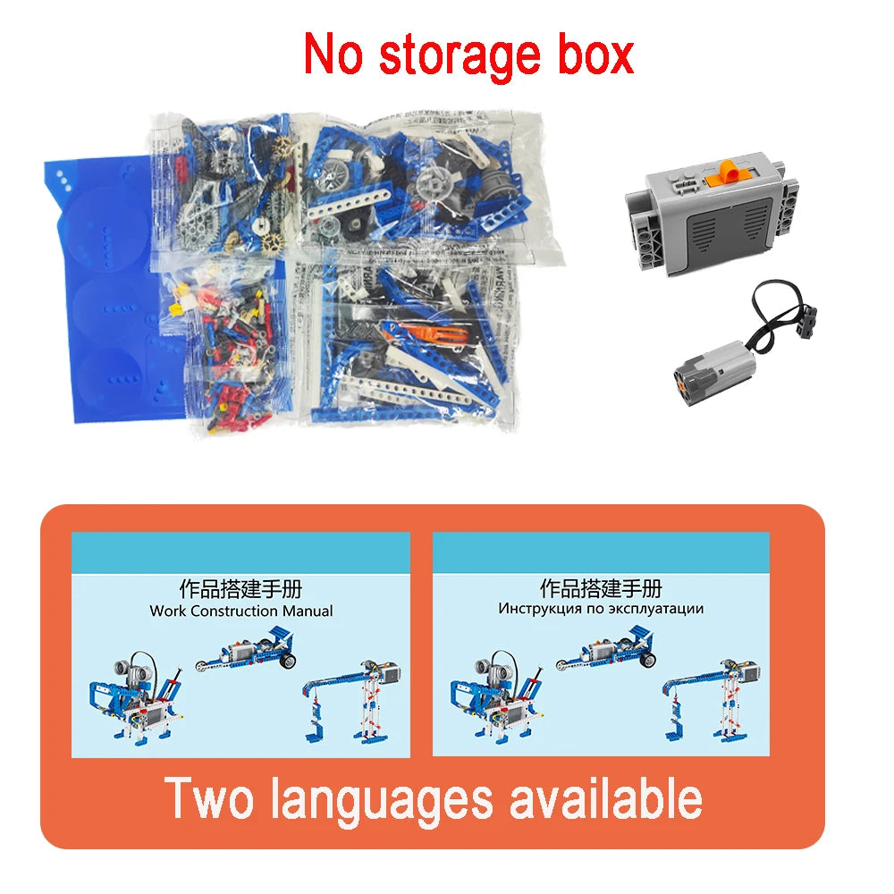 High-Tech Robotics -  STEM Education - Building Block Toys - Kidz Garage
