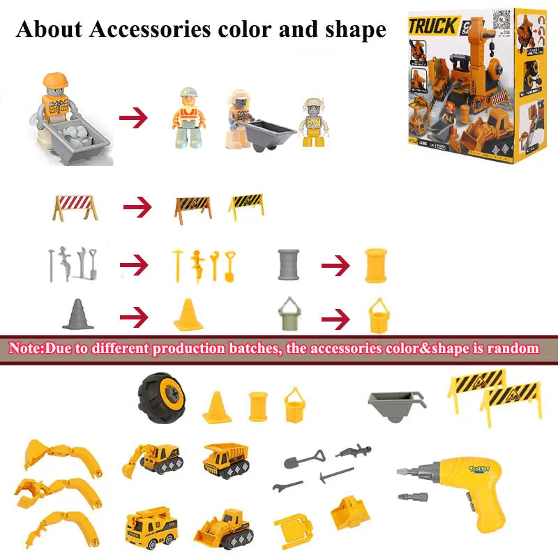 DIY Assembly Construction Kit  – STEM Learning and Imaginative Play - Kidz Garage