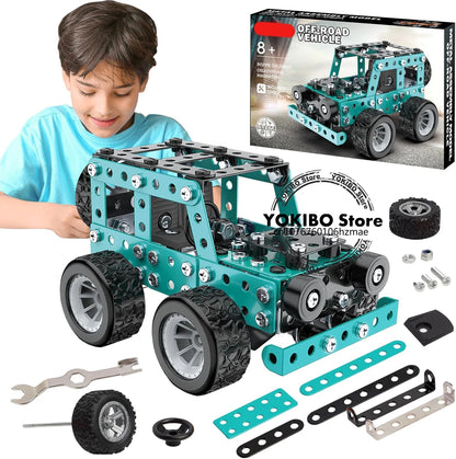 3D Puzzle Off-Road Model Car Kit - Stem DIY TOY - Kidz Garage