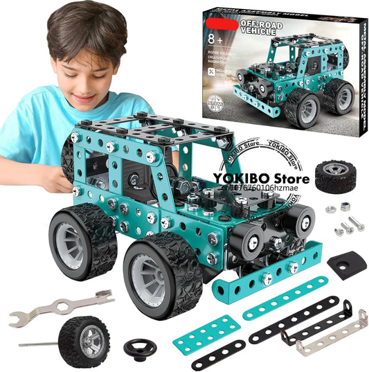 3D Puzzle Off-Road Model Car Kit - Stem DIY TOY - Kidz Garage