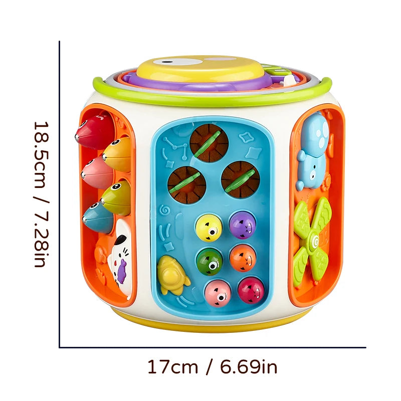 Baby Cell Phone Toy – Musical Light-Up Educational Phone for Toddlers - Kidz Garage