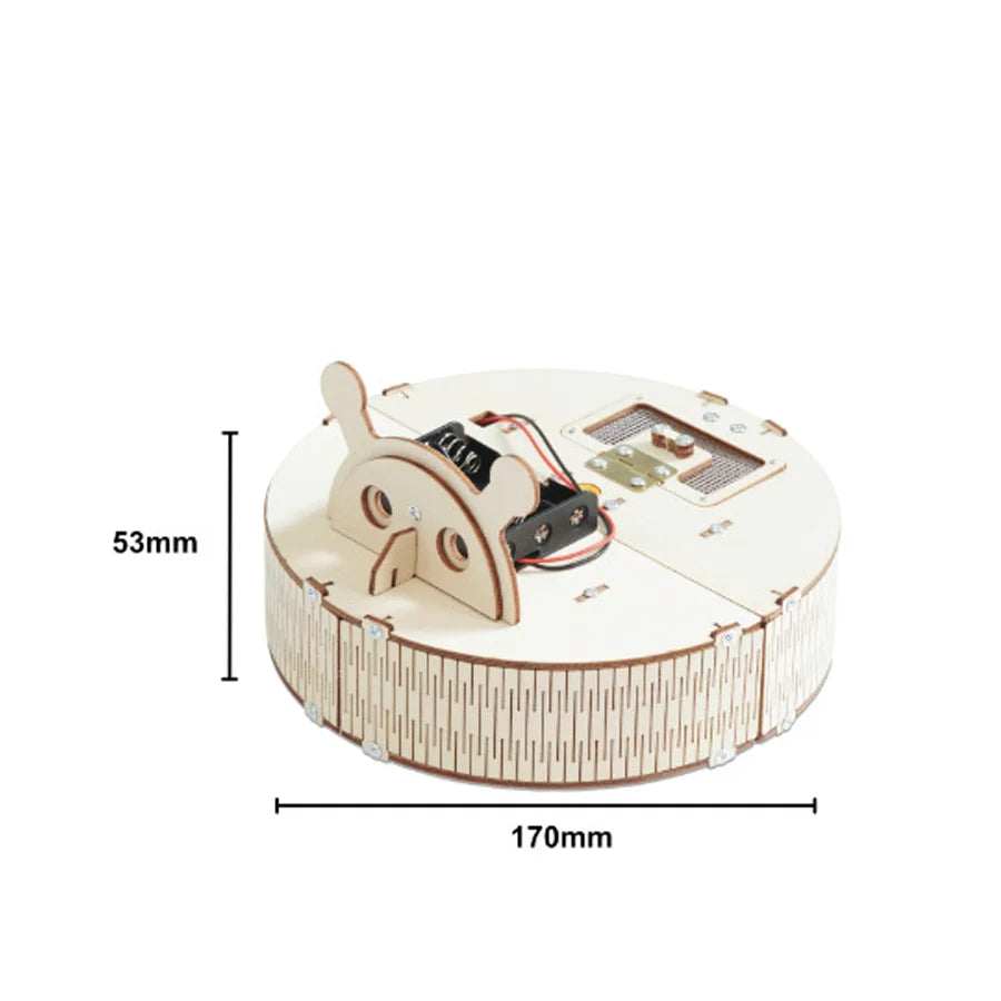 DIY Obstacle Avoidance Sweeping Robot – Intelligent STEM Science Kit for Kids - Kidz Garage
