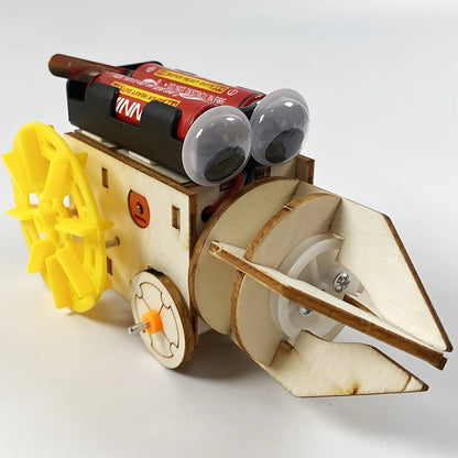 DIY Ground Drilling Robot Car Kit – STEM Educational Model for Kids - Kidz Garage