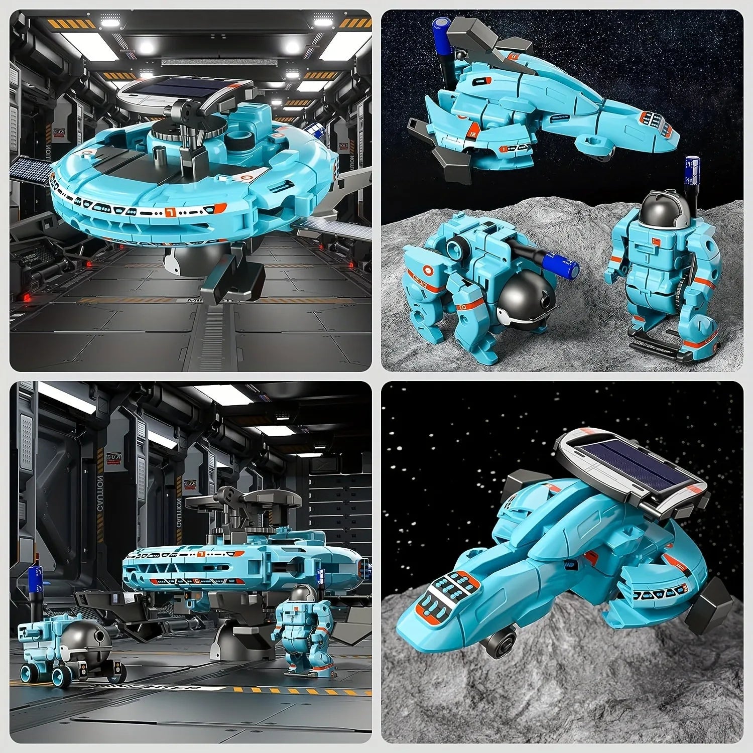 6-in-1 STEM Solar Robot Kit – Educational Science Building Toy for Kids - Kidz Garage