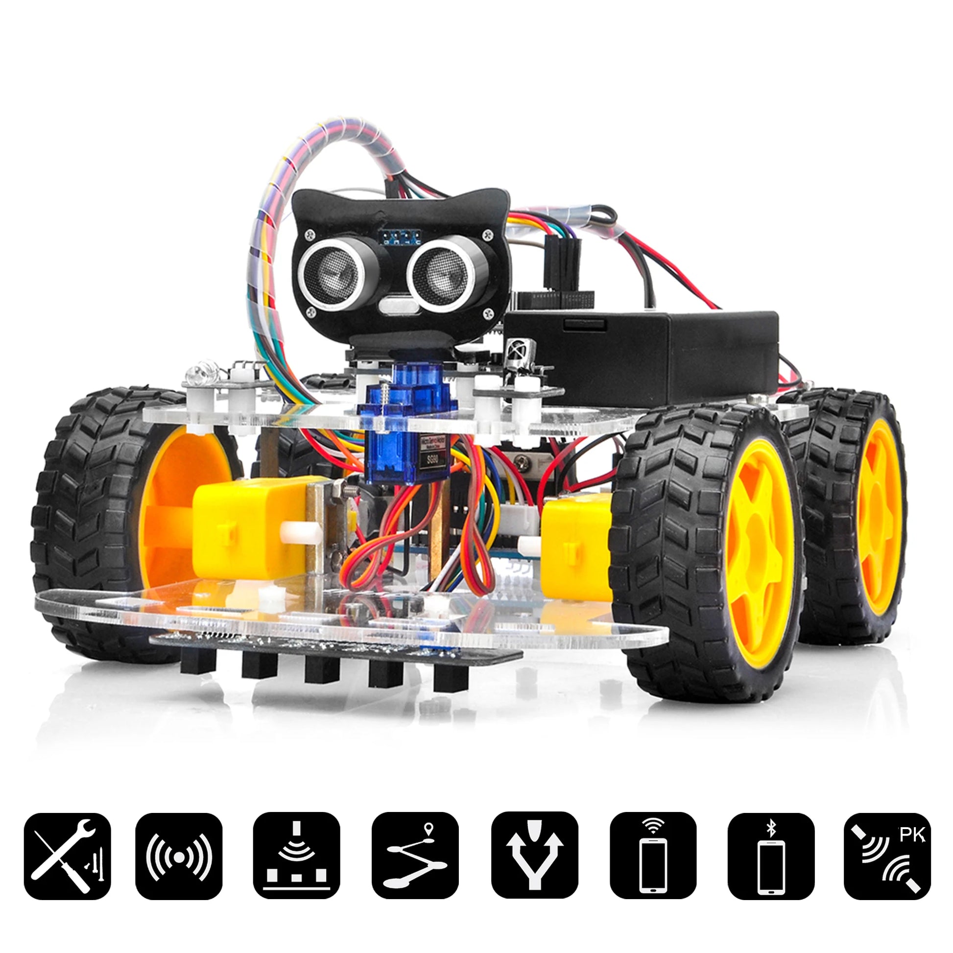 Robot Car Starter Kit – STEM Educational Robotics Kit - Kidz Garage