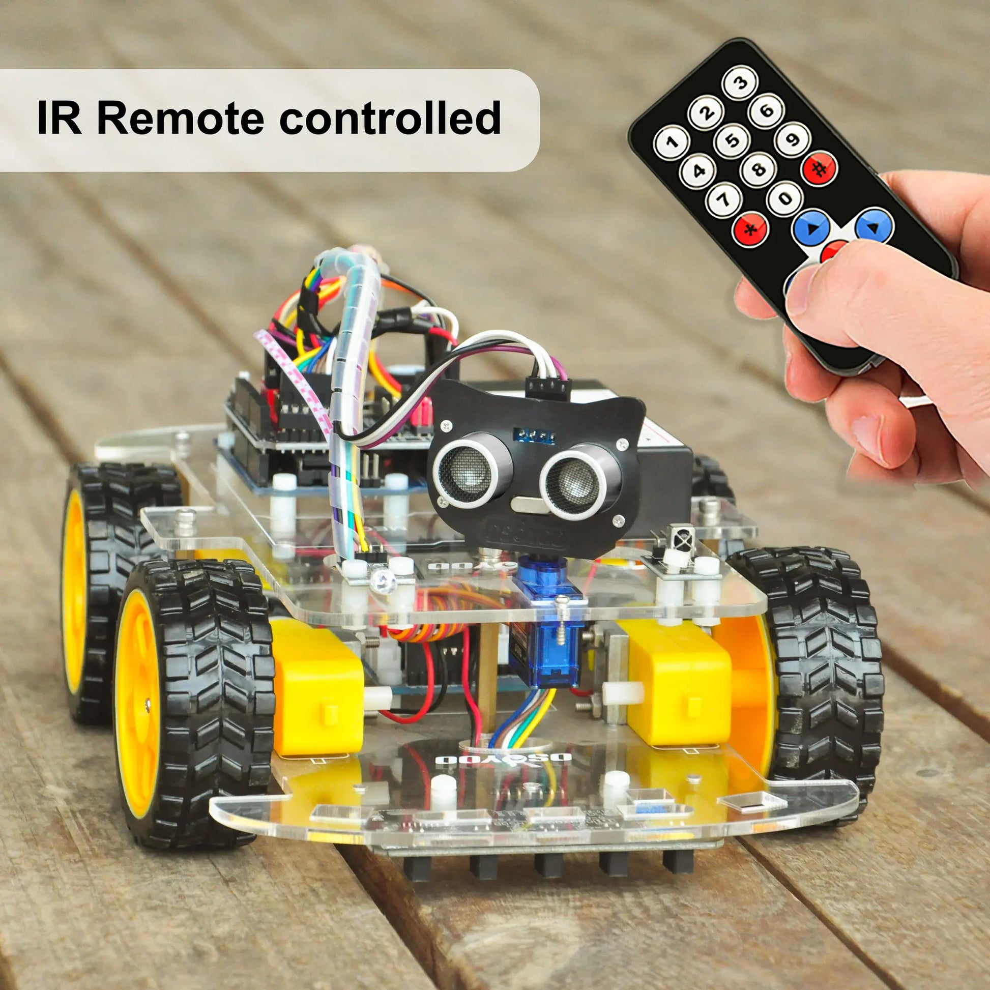 Robot Car Starter Kit – STEM Educational Robotics Kit - Kidz Garage