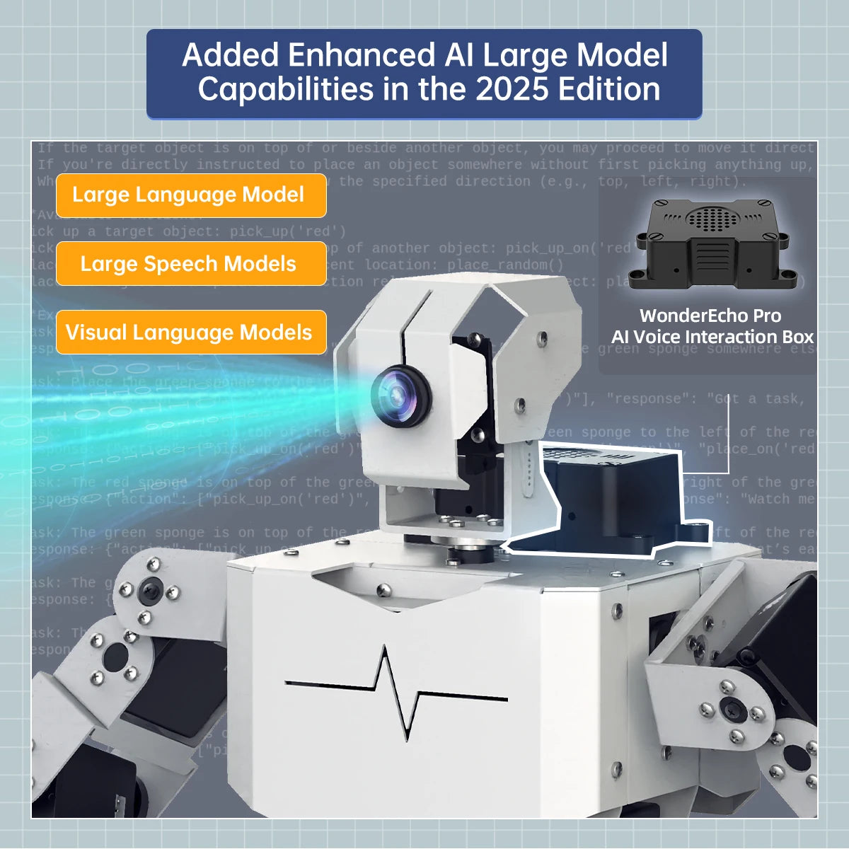 AI Intelligent Visual Humanoid Robot – Raspberry Pi Powered Educational STEM Learning Assistant - Kidz Garage