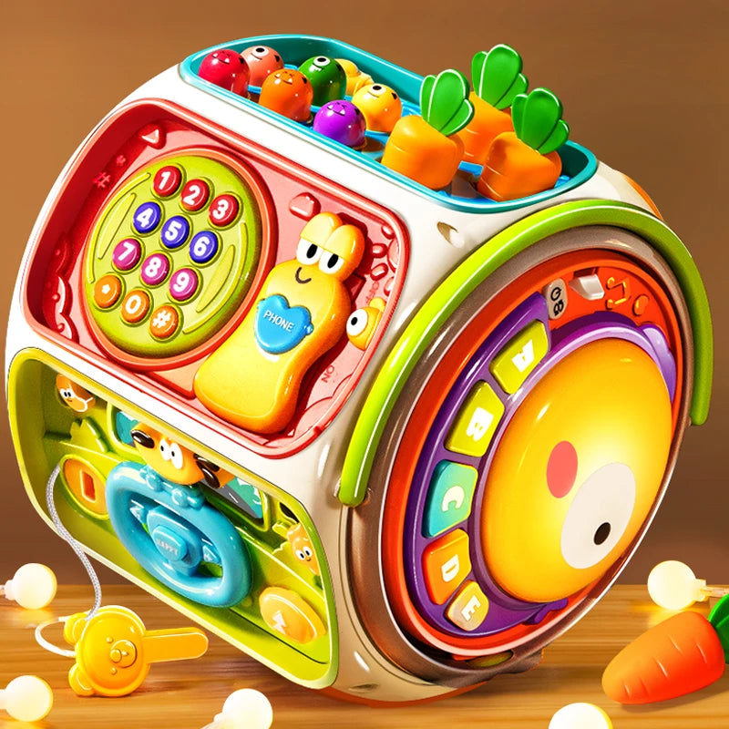 Baby Cell Phone Toy – Musical Light-Up Educational Phone for Toddlers - Kidz Garage