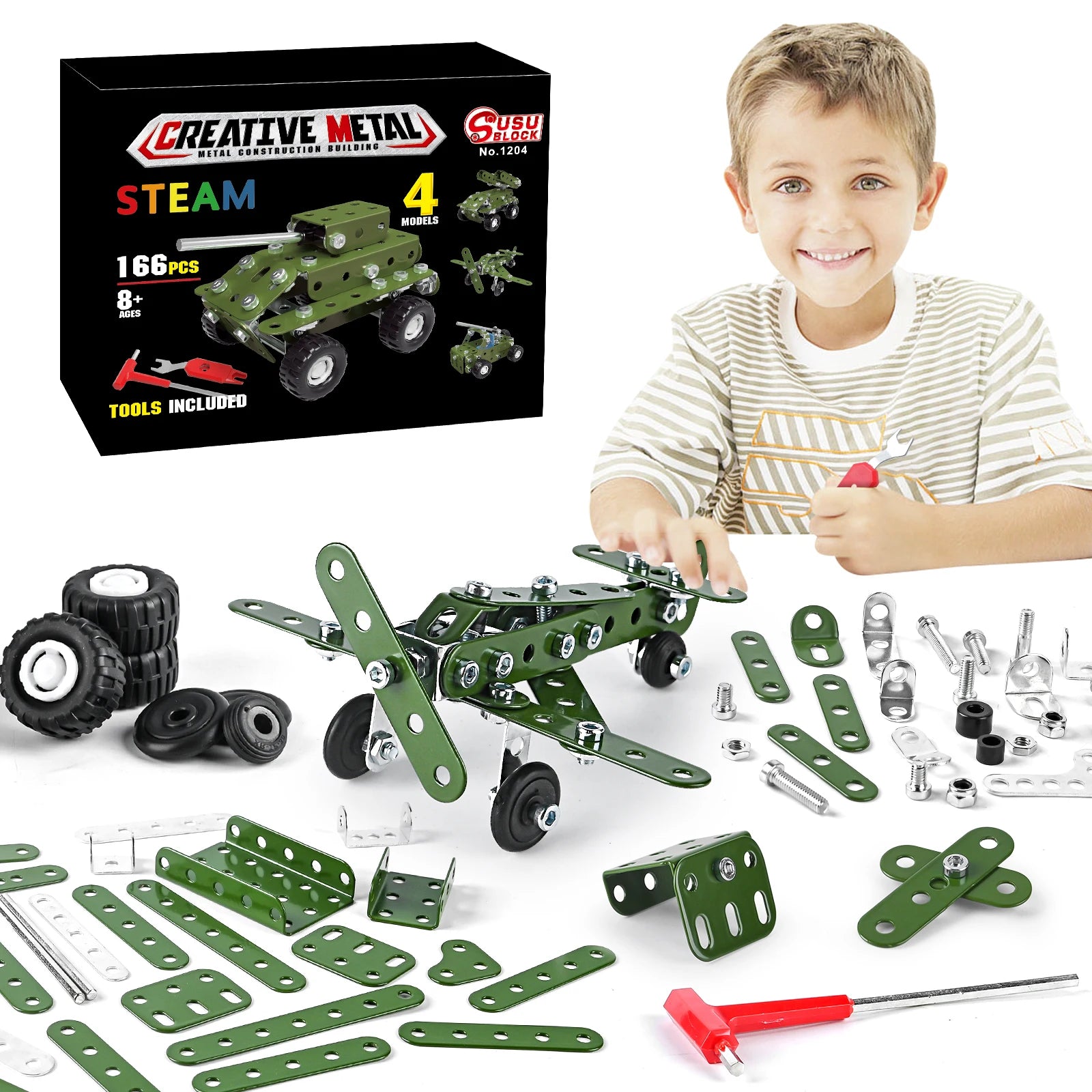 Creative DIY 3D Model Building Blocks – Variable Shape Assembly Toy for Kids - Kidz Garage