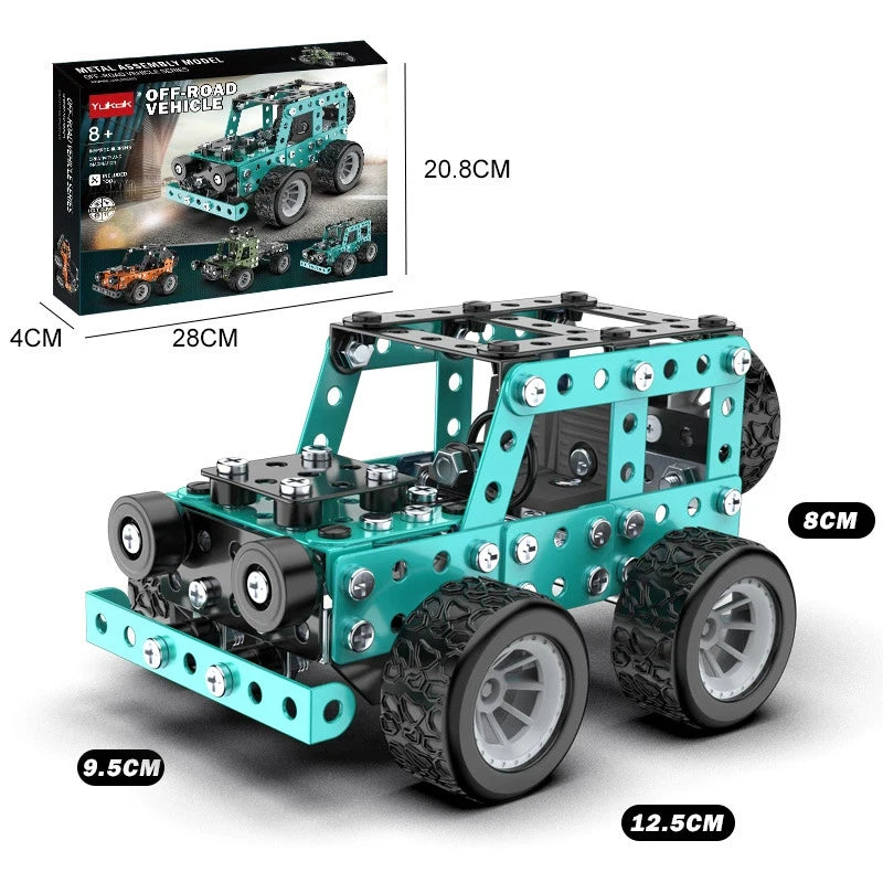 3D Puzzle Off-Road Model Car Kit - Stem DIY TOY - Kidz Garage