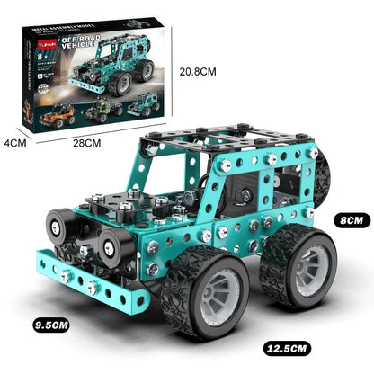 3D Puzzle Off-Road Model Car Kit - Stem DIY TOY - Kidz Garage