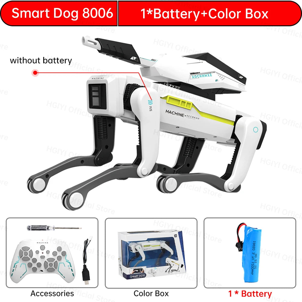 Electric RC Intelligent Robot Dog – Bionic Smart Dog with App & Remote Control, Stem  Educational Toy - Kidz Garage