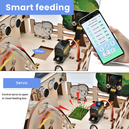 Smart Farm IoT Starter Kit– Graphical Programming STEM DIY Educational Set - Kidz Garage
