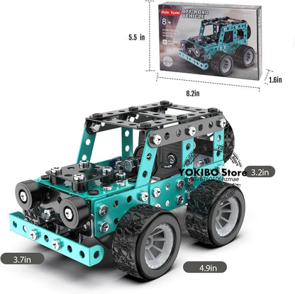 3D Puzzle Off-Road Model Car Kit - Stem DIY TOY - Kidz Garage