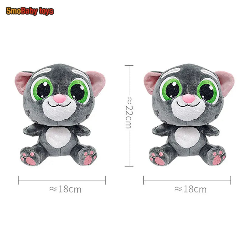 Talking Tom & Friends Plush Cat Toy – Repeats What You Say | Learning Toy - Kidz Garage