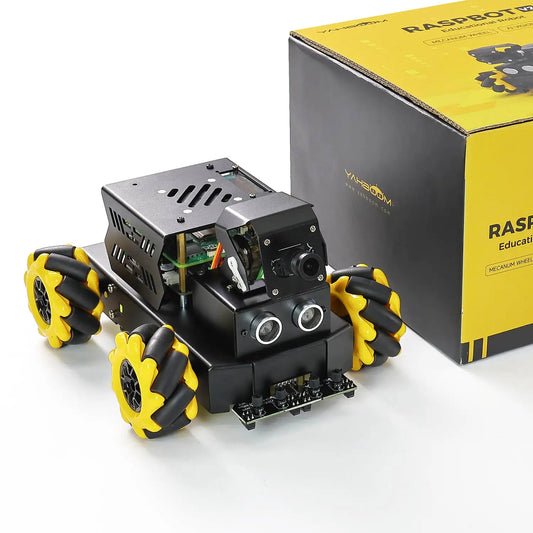 Ai Robot Car Kit with AI Vision – DIY  Python Programmable Set for Beginners - Kidz Garage