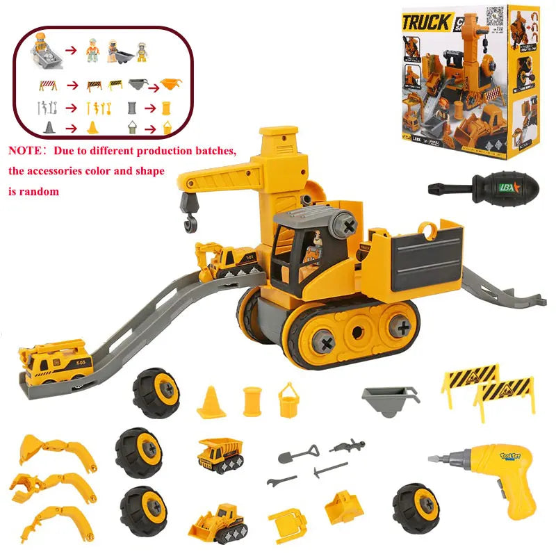 DIY Assembly Construction Kit  – STEM Learning and Imaginative Play - Kidz Garage