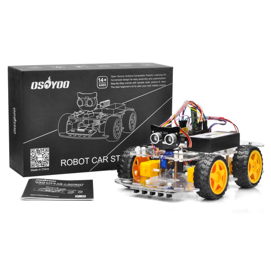 Robot Car Starter Kit – STEM Educational Robotics Kit - Kidz Garage