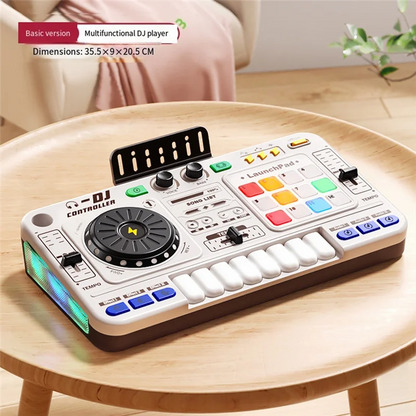 Kids DJ Mixer Controller – Electronic Organ & Music Entertainment Toy with Bluetooth - Kidz Garage